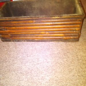 Wooden log style decor box